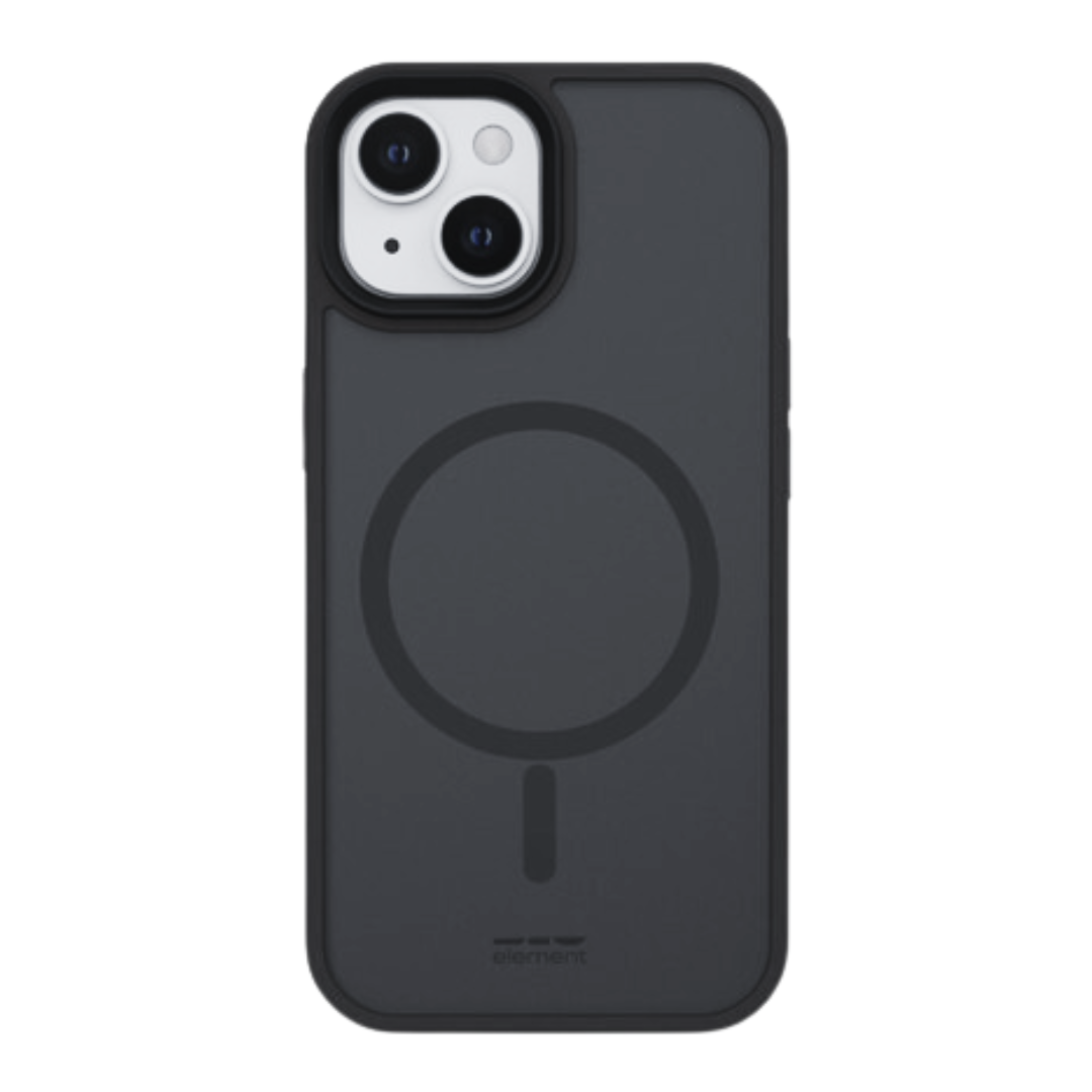 Chromatic Cloud MagSafe Case Black iPhone 15/14/13
