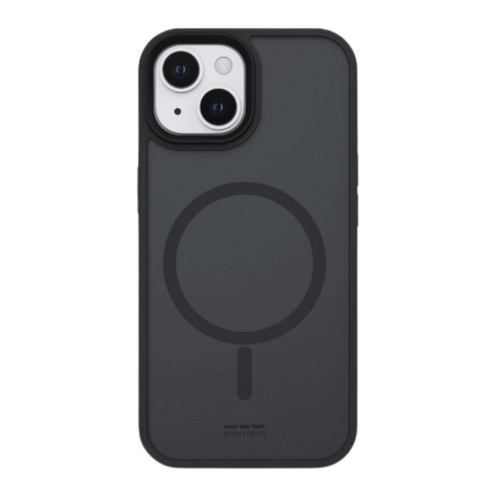Chromatic Cloud MagSafe Case Black iPhone 15/14/13